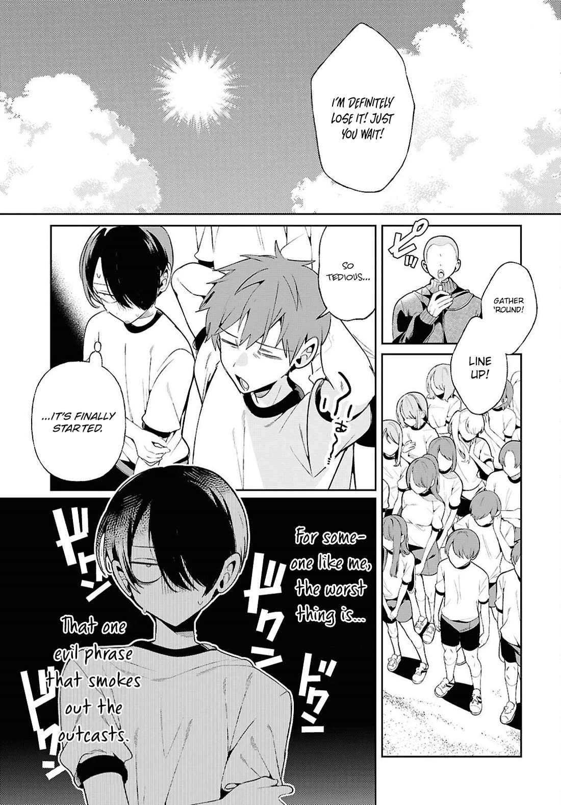 The Gyaru with Cravings Next to Me Chapter 4 page 9 - Chapter 4: I freaking hate PE...!