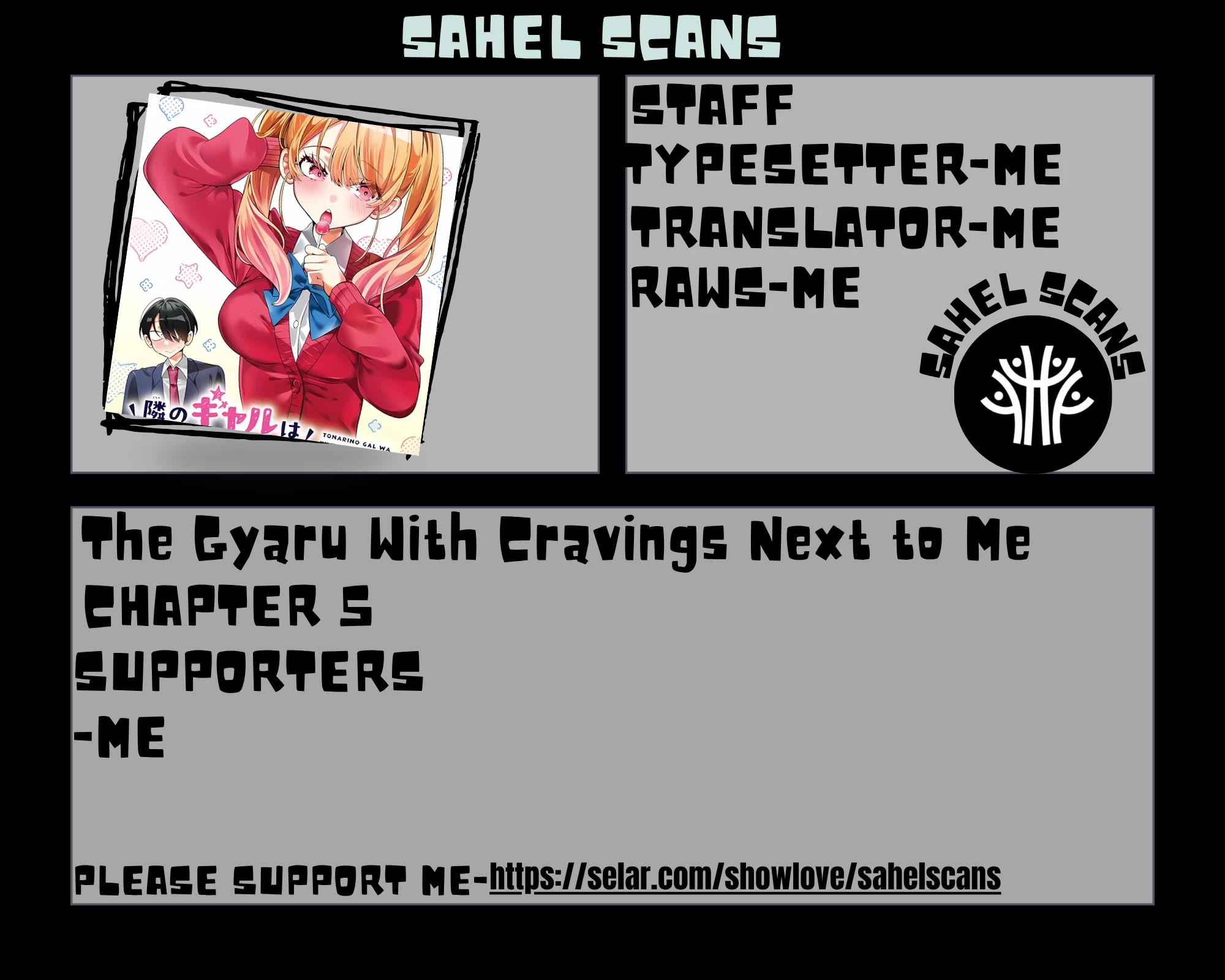 The Gyaru with Cravings Next to Me Chapter 5 page 1 - Chapter 5