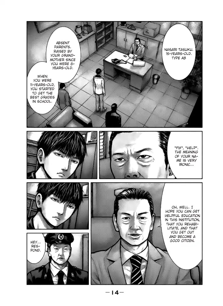 The Hand of God or Devil Chapter 1 page 11 - Chapter 1: Prisoner