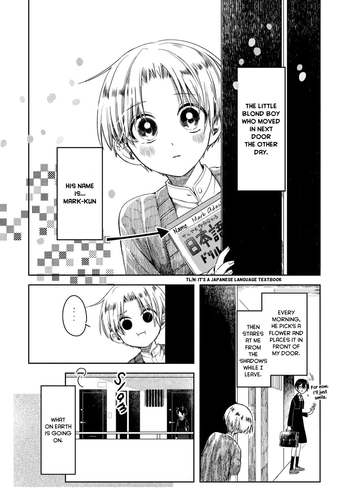 The Handsome Girl & the Blonde Little Boy Chapter 1 page 7 - Chapter 1: Everything about you