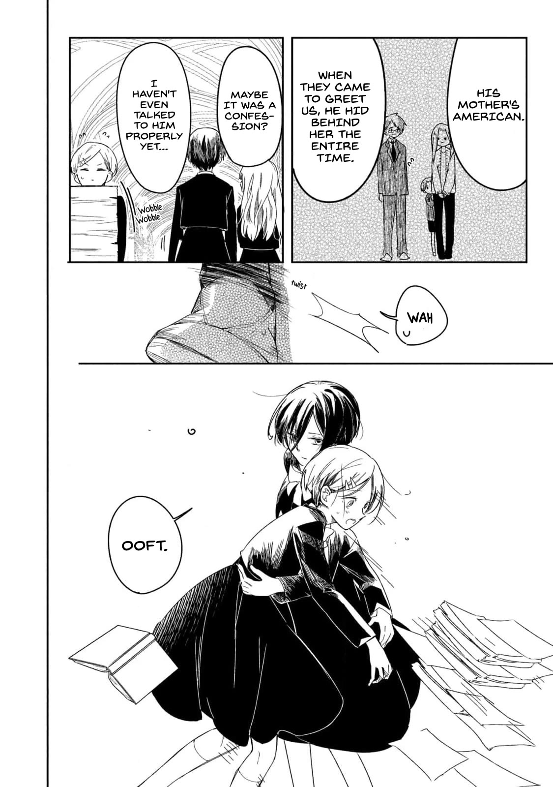 The Handsome Girl & the Blonde Little Boy Chapter 1 page 9 - Chapter 1: Everything about you