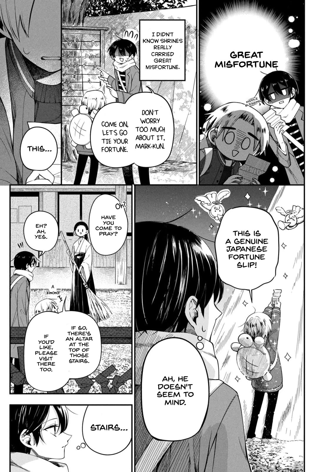 The Handsome Girl & the Blonde Little Boy Chapter 3 page 10 - Chapter 3: Let's go together!