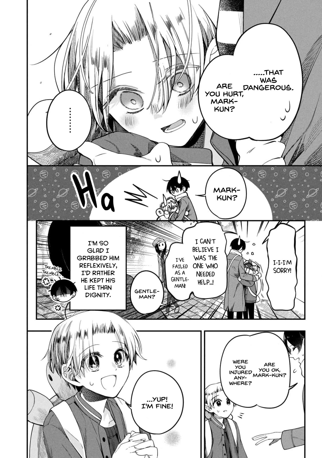 The Handsome Girl & the Blonde Little Boy Chapter 3 page 19 - Chapter 3: Let's go together!