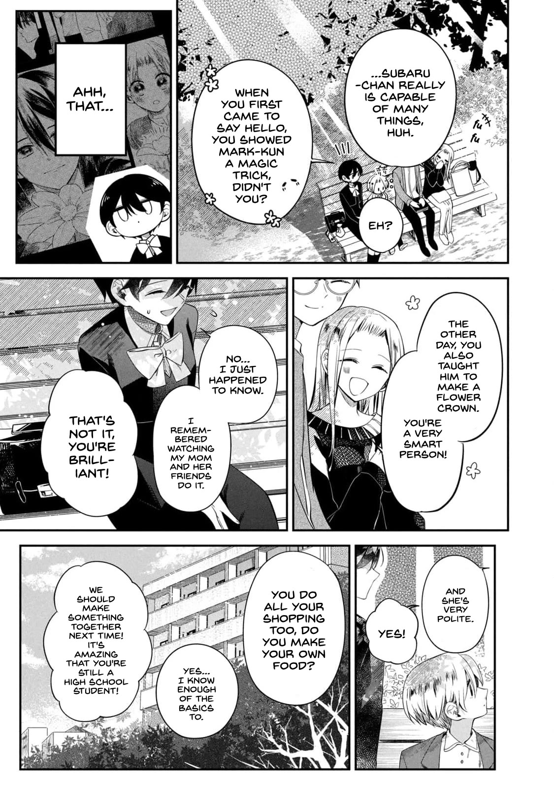 The Handsome Girl & the Blonde Little Boy Chapter 4 page 15 - Chapter 4: A nice person