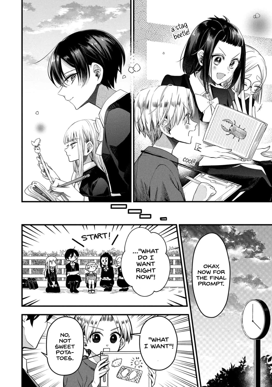 The Handsome Girl & the Blonde Little Boy Chapter 5 page 12 - Chapter 5: What I want
