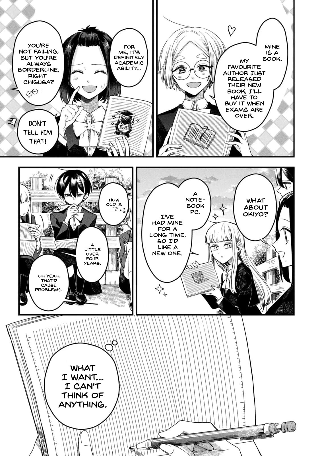 The Handsome Girl & the Blonde Little Boy Chapter 5 page 13 - Chapter 5: What I want