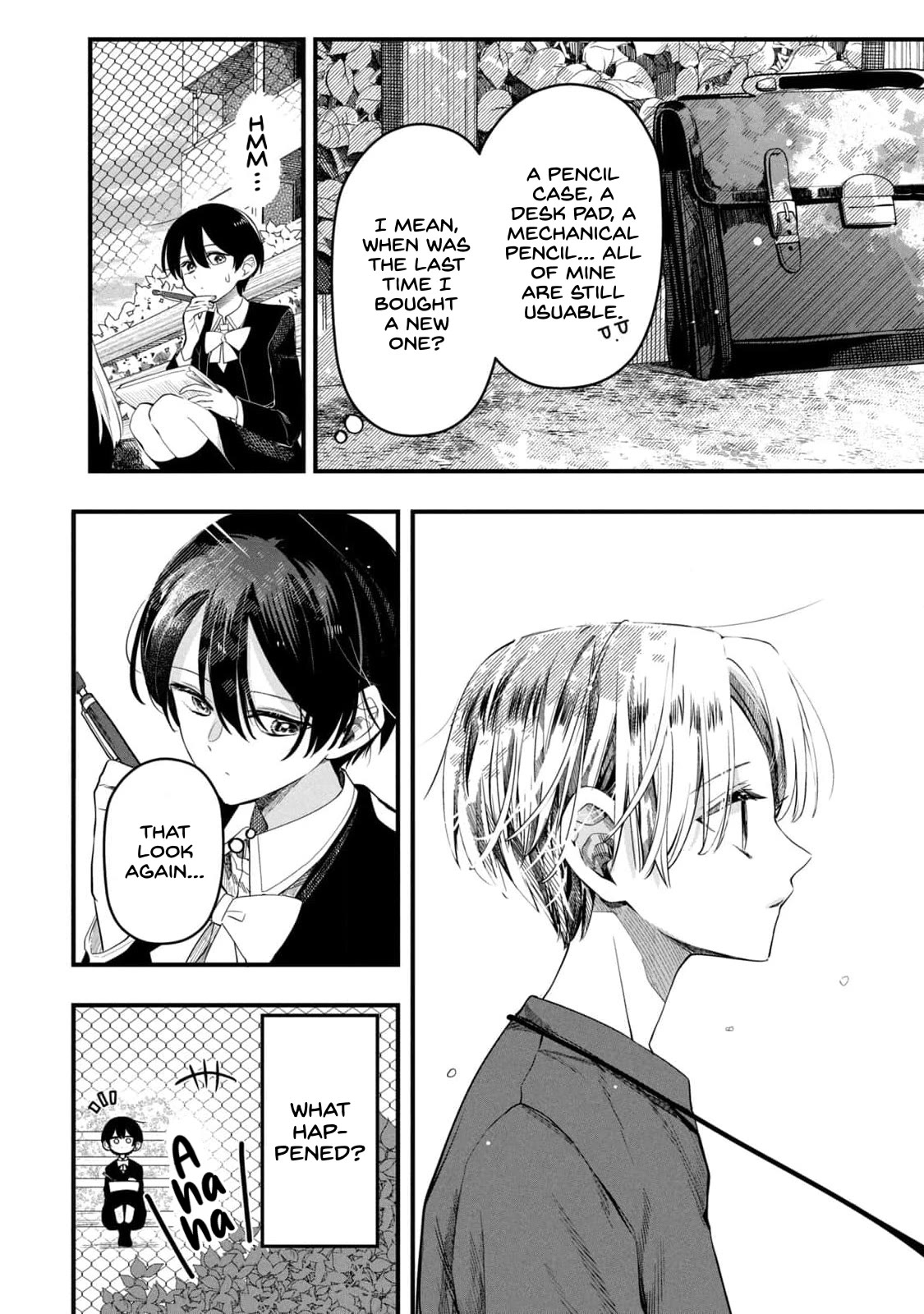 The Handsome Girl & the Blonde Little Boy Chapter 5 page 14 - Chapter 5: What I want