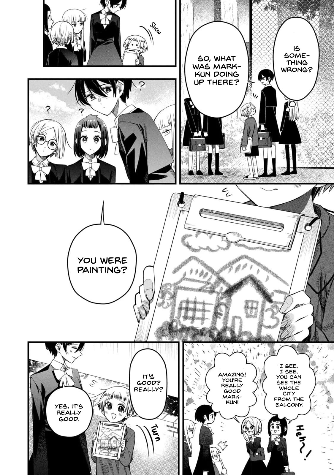The Handsome Girl & the Blonde Little Boy Chapter 5 page 8 - Chapter 5: What I want