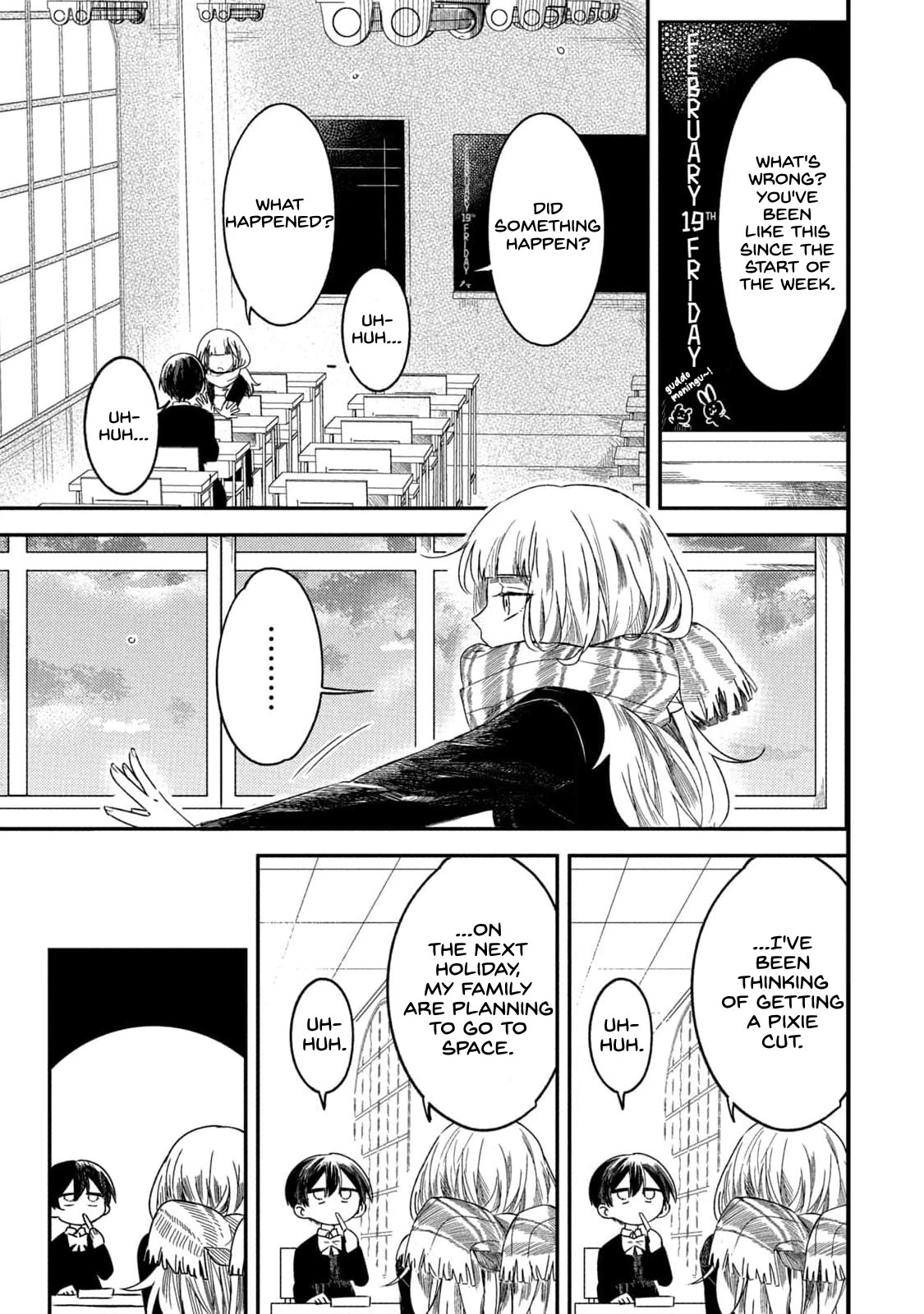 The Handsome Girl & the Blonde Little Boy Chapter 6.5 page 6 - Chapter 6.5: After Valentine's Day