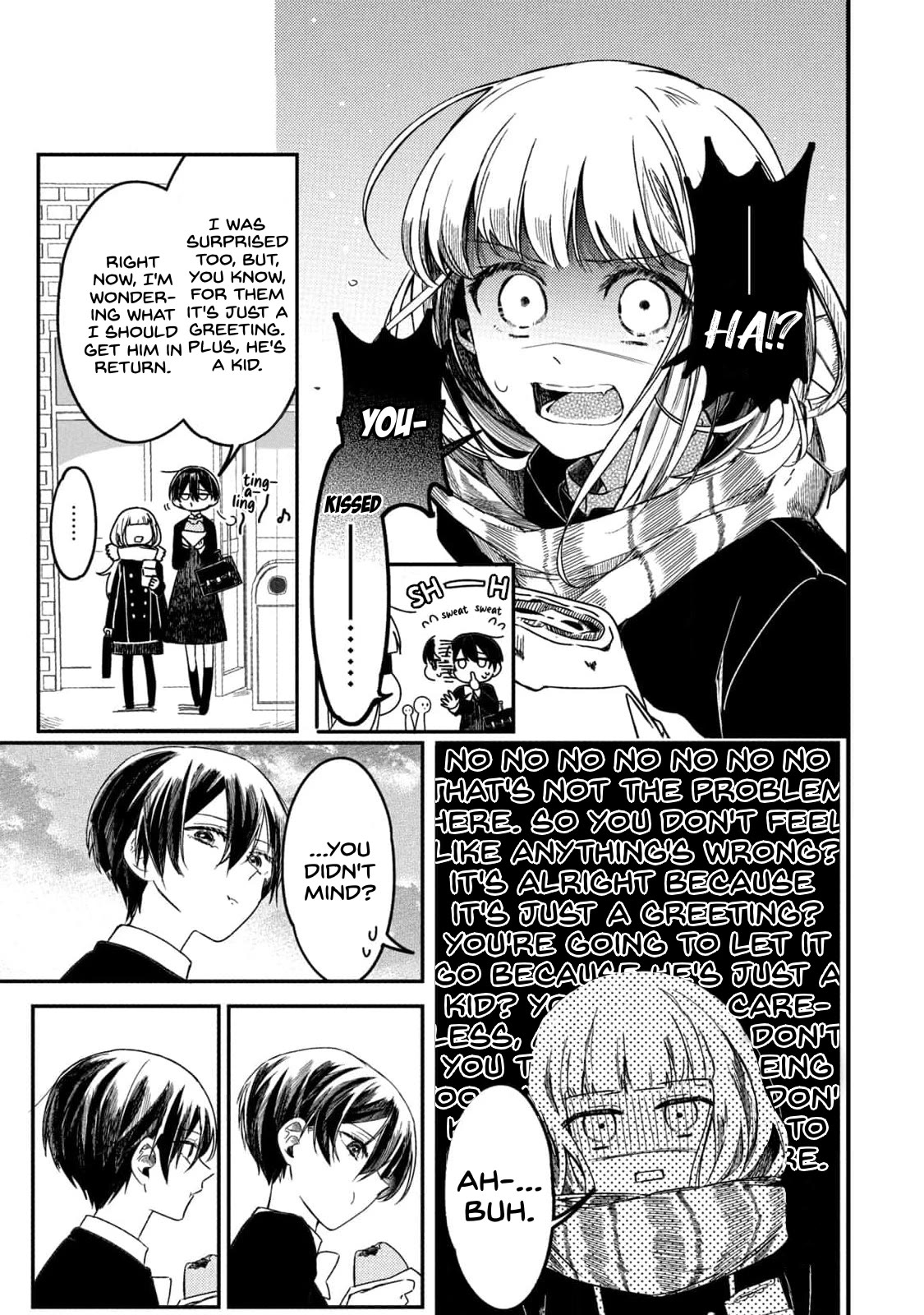 The Handsome Girl & the Blonde Little Boy Chapter 6.5 page 8 - Chapter 6.5: After Valentine's Day