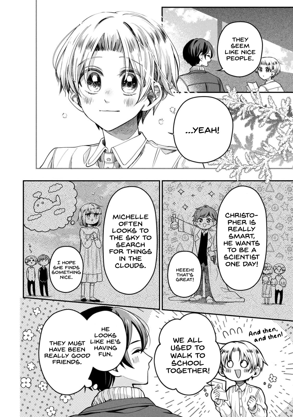 The Handsome Girl & the Blonde Little Boy Chapter 6 page 12 - Chapter 6: we match