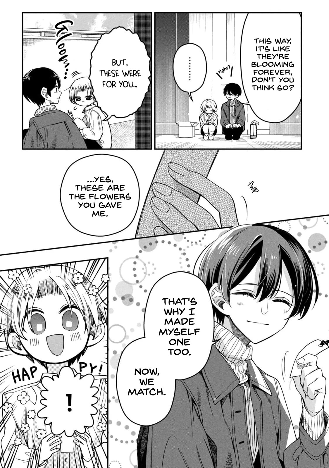 The Handsome Girl & the Blonde Little Boy Chapter 6 page 23 - Chapter 6: we match