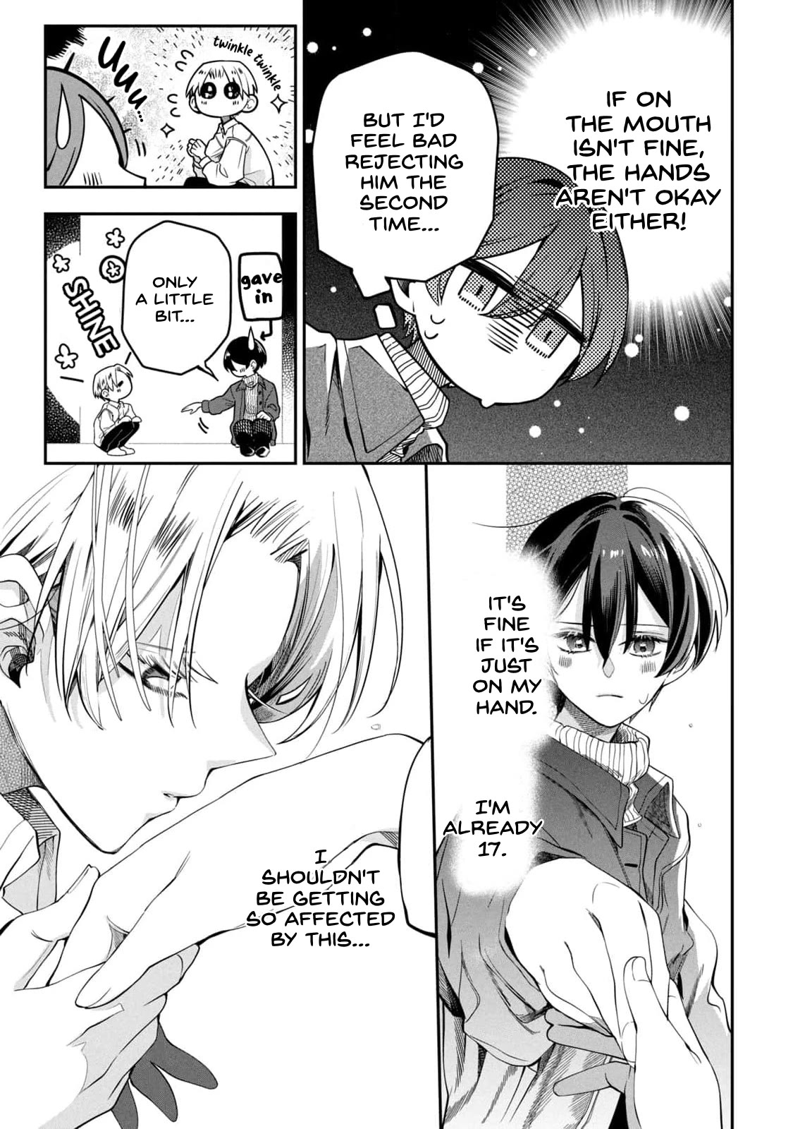 The Handsome Girl & the Blonde Little Boy Chapter 6 page 27 - Chapter 6: we match