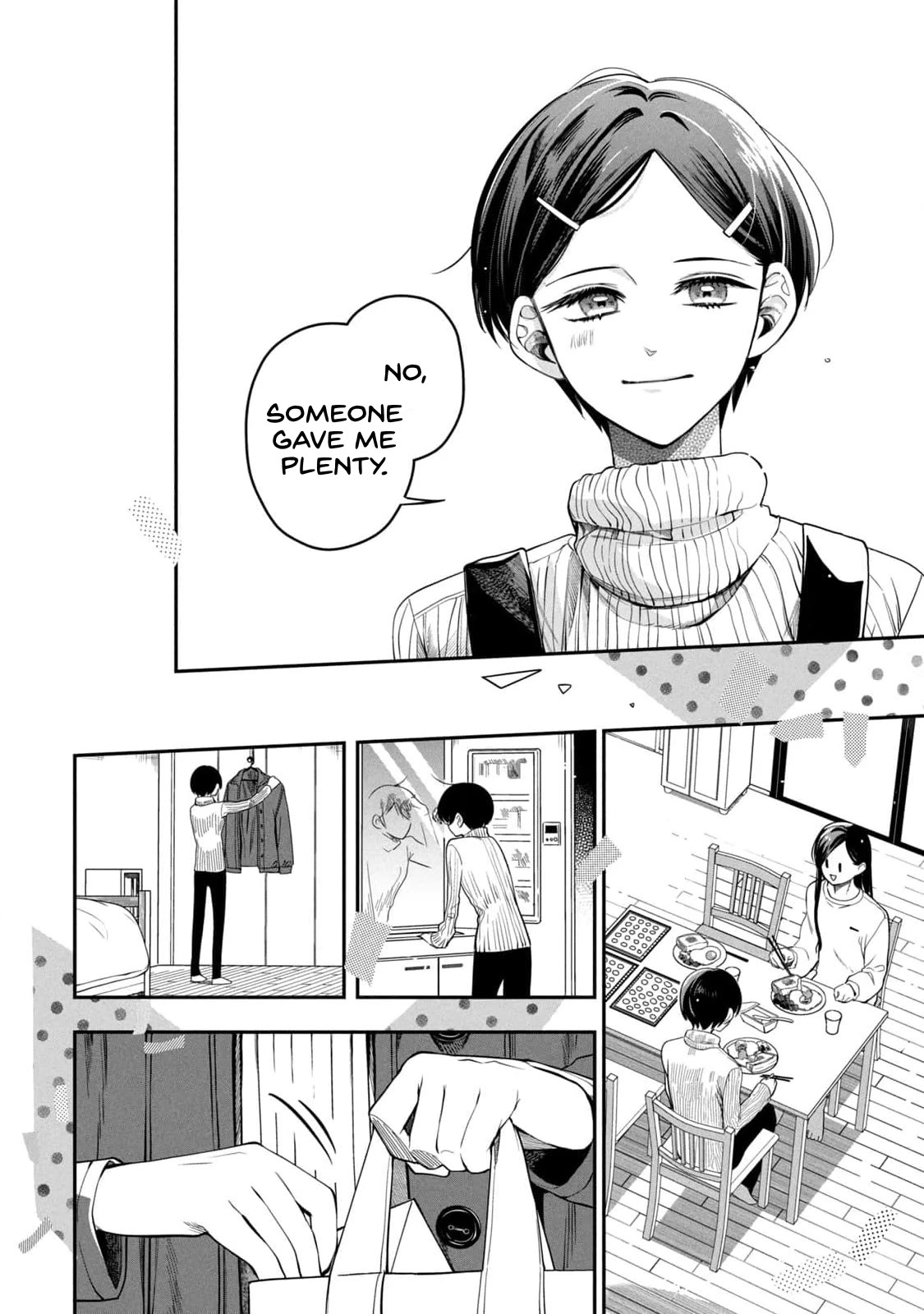 The Handsome Girl & the Blonde Little Boy Chapter 6 page 4 - Chapter 6: we match