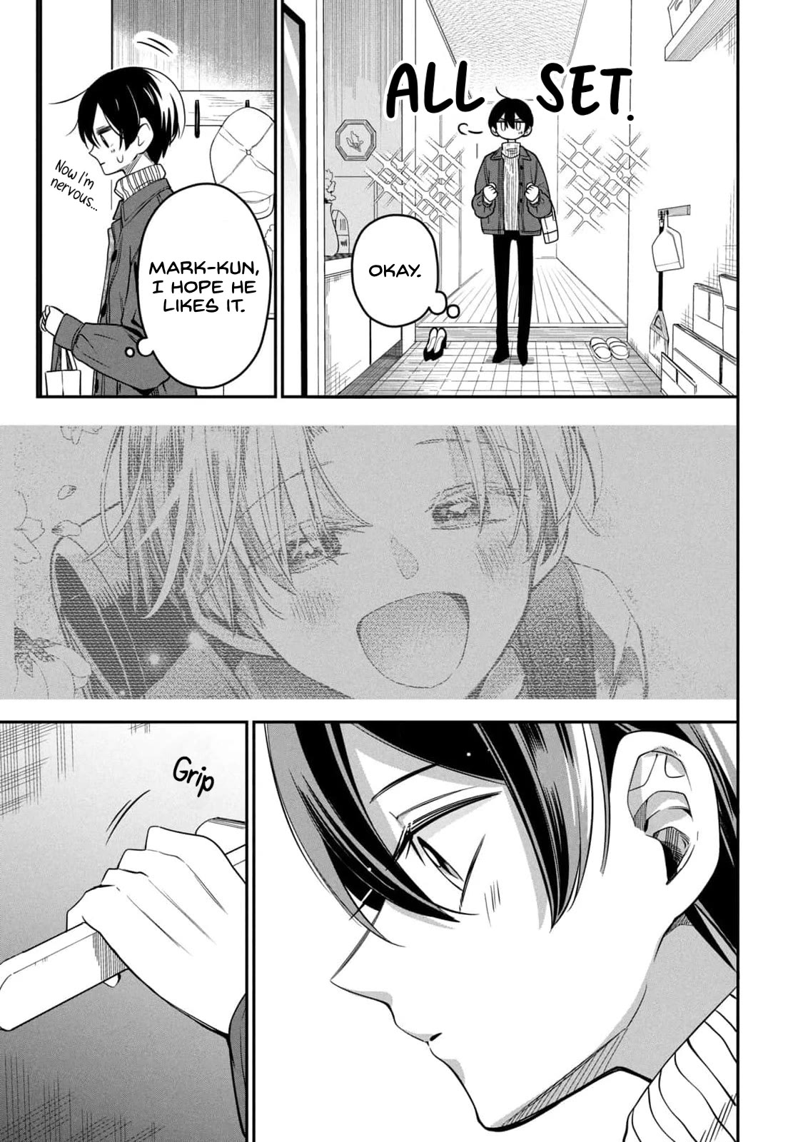 The Handsome Girl & the Blonde Little Boy Chapter 6 page 5 - Chapter 6: we match