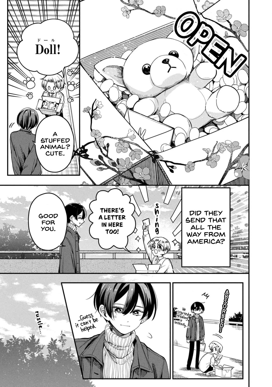 The Handsome Girl & the Blonde Little Boy Chapter 6 page 9 - Chapter 6: we match