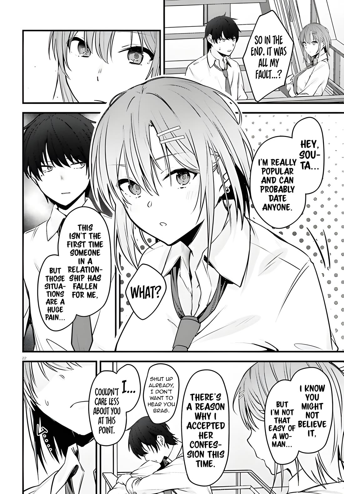 The Handsome Girl Who Stole My Girlfriend Seems to Be After Me Now Chapter 1 page 21 - Chapter 1