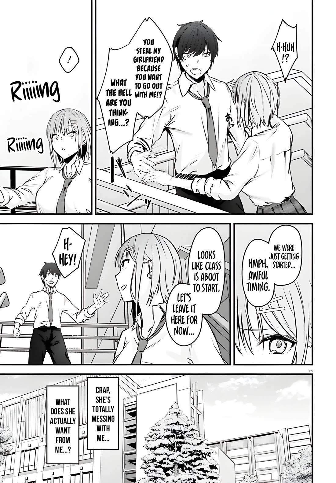 The Handsome Girl Who Stole My Girlfriend Seems to Be After Me Now Chapter 1 page 24 - Chapter 1