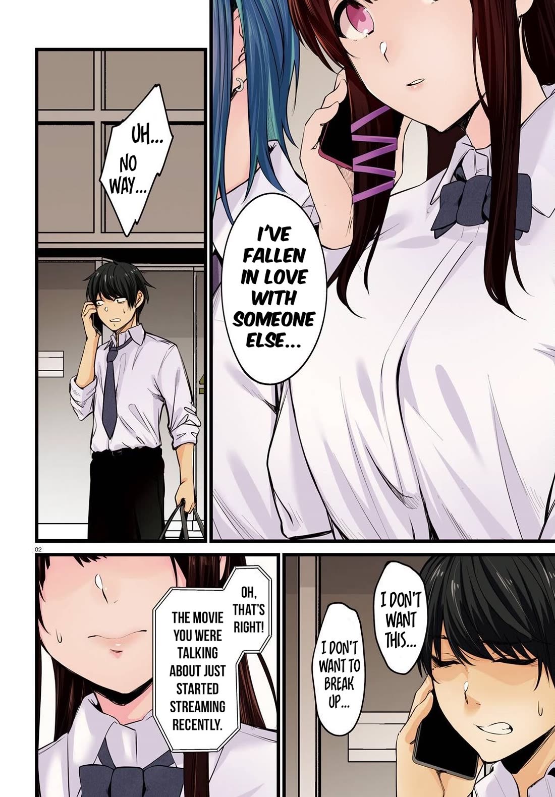 The Handsome Girl Who Stole My Girlfriend Seems to Be After Me Now Chapter 1 page 3 - Chapter 1