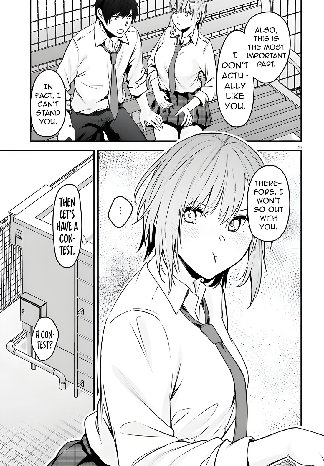 The Handsome Girl Who Stole My Girlfriend Seems to Be After Me Now Chapter 1 page 34 - Chapter 1
