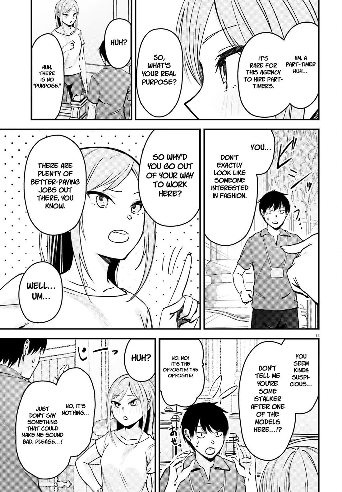 The Handsome Girl Who Stole My Girlfriend Seems to Be After Me Now Chapter 11 page 14 - Chapter 11