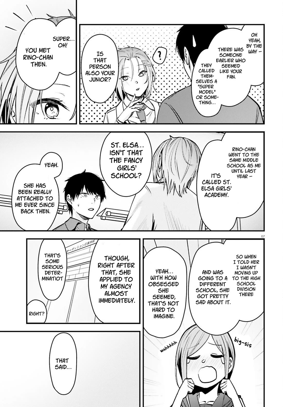 The Handsome Girl Who Stole My Girlfriend Seems to Be After Me Now Chapter 12 page 8 - Chapter 12