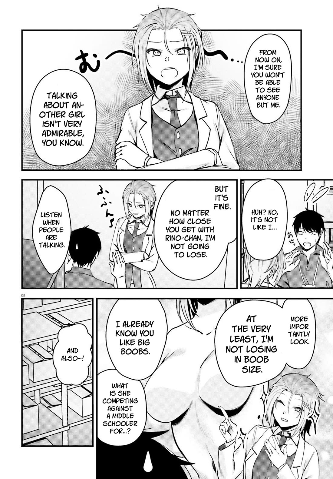 The Handsome Girl Who Stole My Girlfriend Seems to Be After Me Now Chapter 12 page 9 - Chapter 12