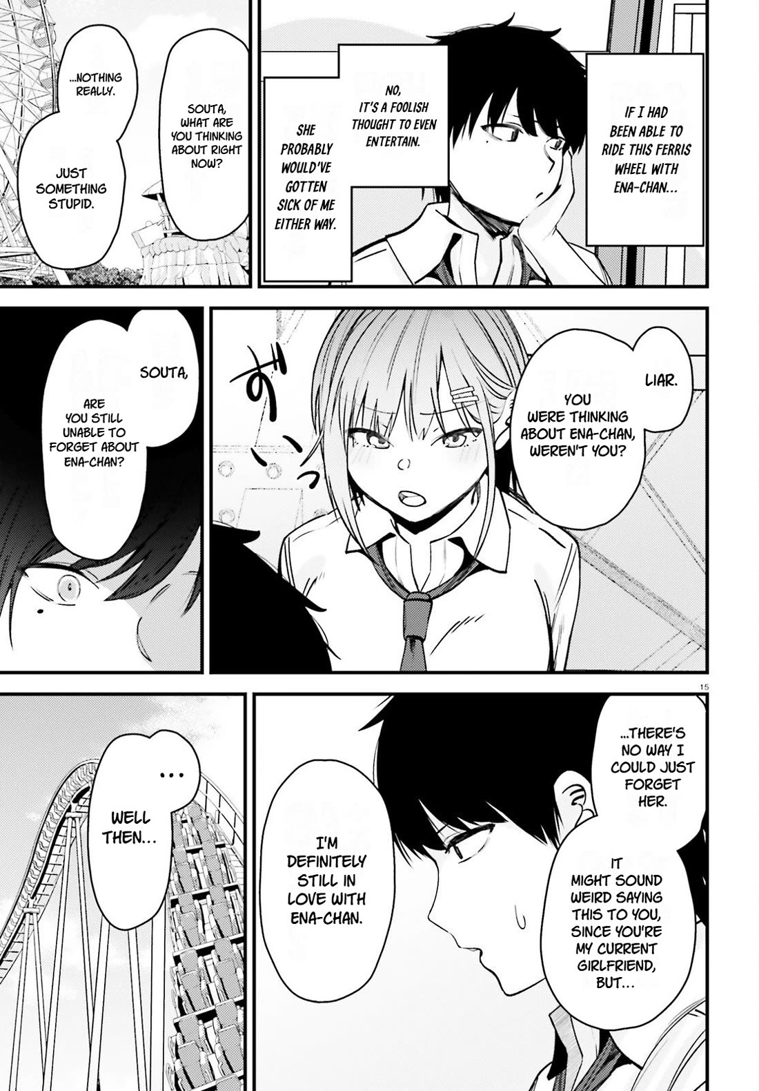 The Handsome Girl Who Stole My Girlfriend Seems to Be After Me Now Chapter 14 page 15 - Chapter 14