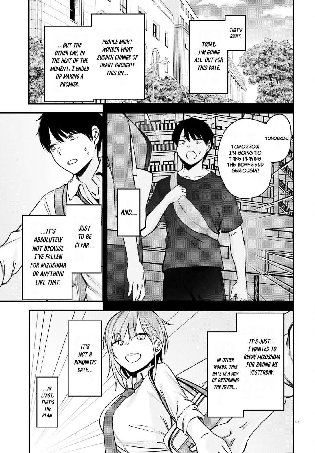 The Handsome Girl Who Stole My Girlfriend Seems to Be After Me Now Chapter 14 page 7 - Chapter 14