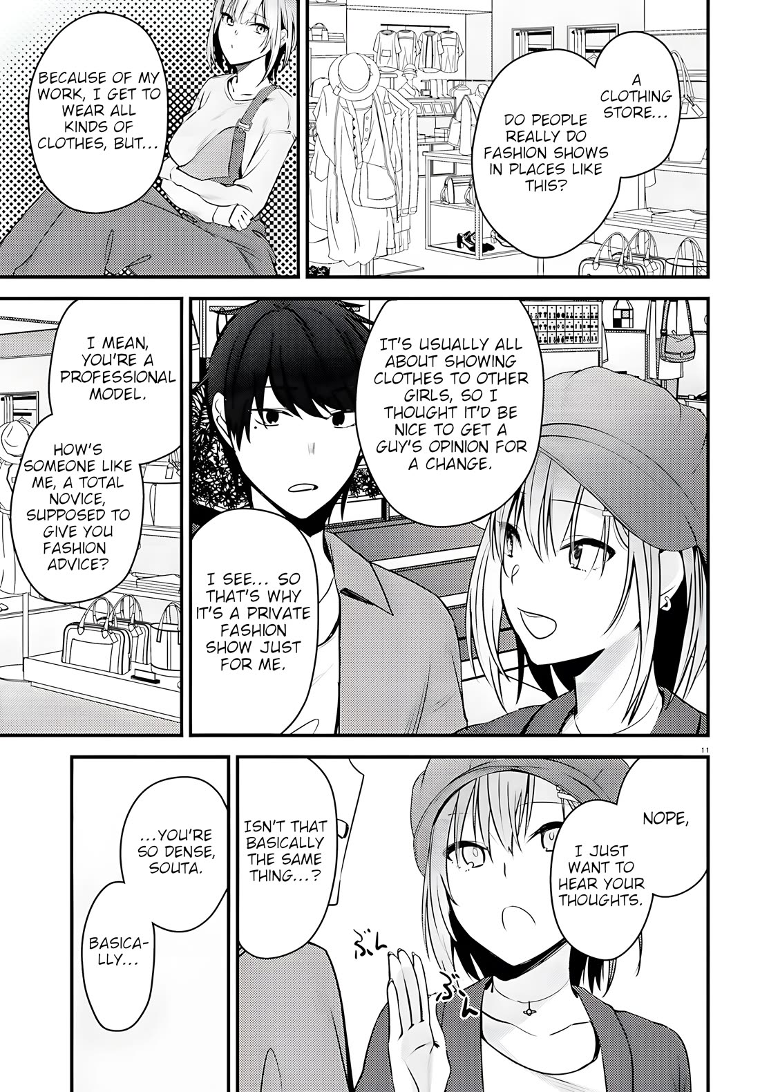 The Handsome Girl Who Stole My Girlfriend Seems to Be After Me Now Chapter 2 page 11 - Chapter 2