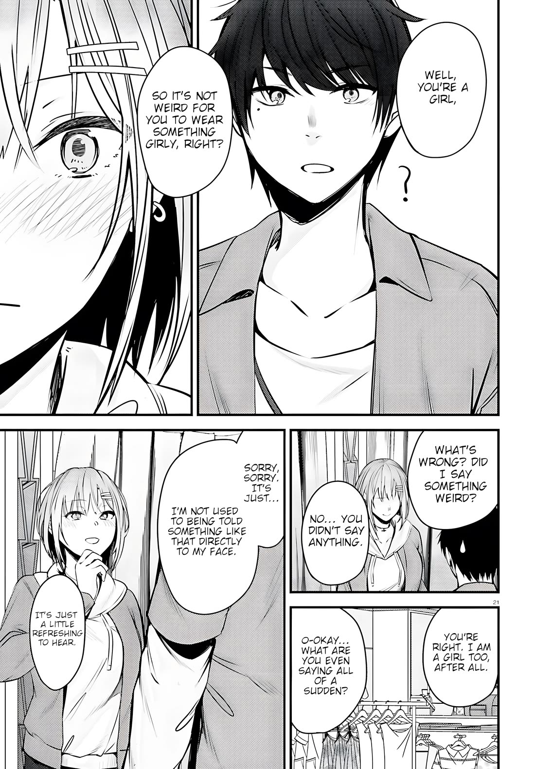 The Handsome Girl Who Stole My Girlfriend Seems to Be After Me Now Chapter 2 page 21 - Chapter 2