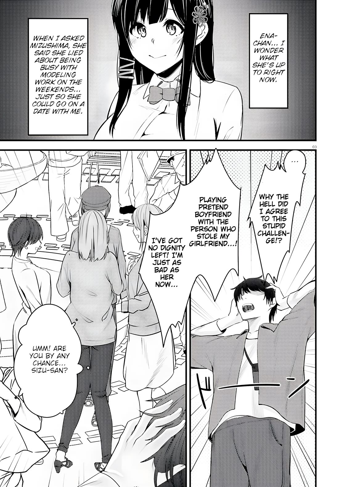 The Handsome Girl Who Stole My Girlfriend Seems to Be After Me Now Chapter 2 page 3 - Chapter 2