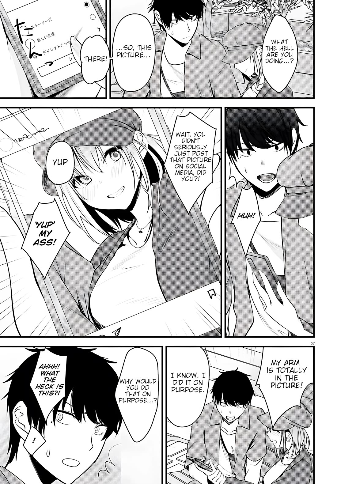 The Handsome Girl Who Stole My Girlfriend Seems to Be After Me Now Chapter 2 page 7 - Chapter 2