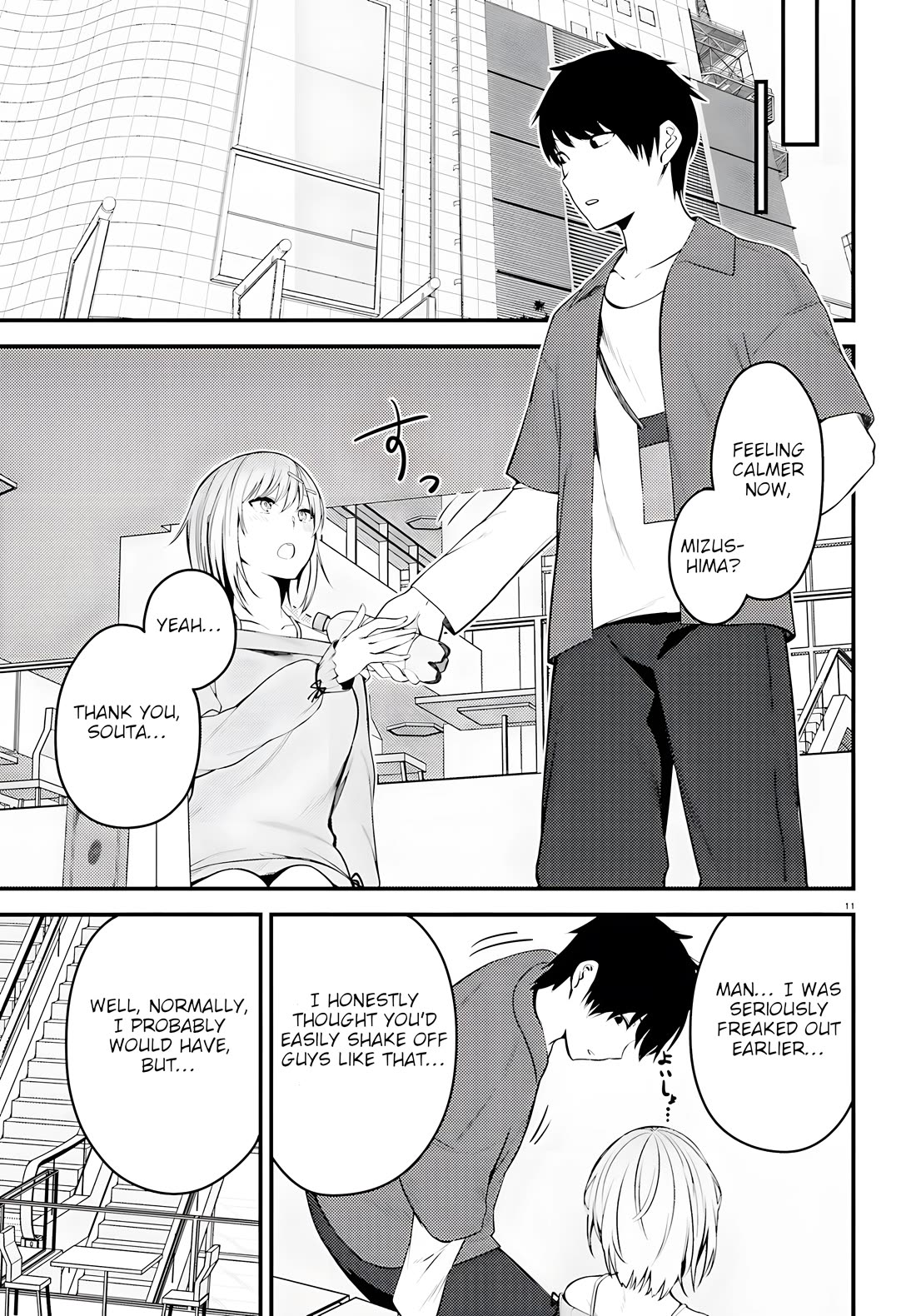 The Handsome Girl Who Stole My Girlfriend Seems to Be After Me Now Chapter 3 page 11 - Chapter 3