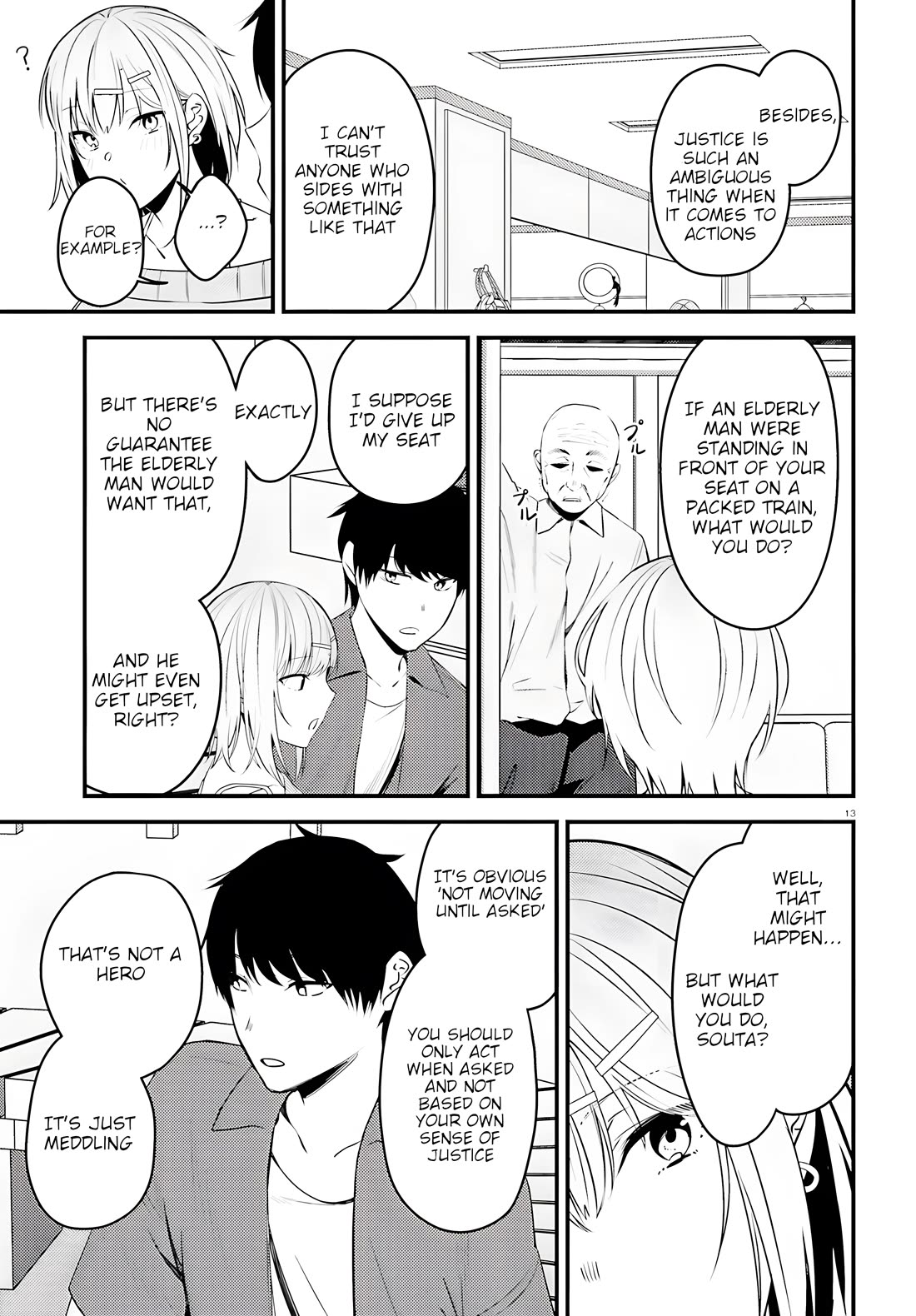 The Handsome Girl Who Stole My Girlfriend Seems to Be After Me Now Chapter 3 page 13 - Chapter 3