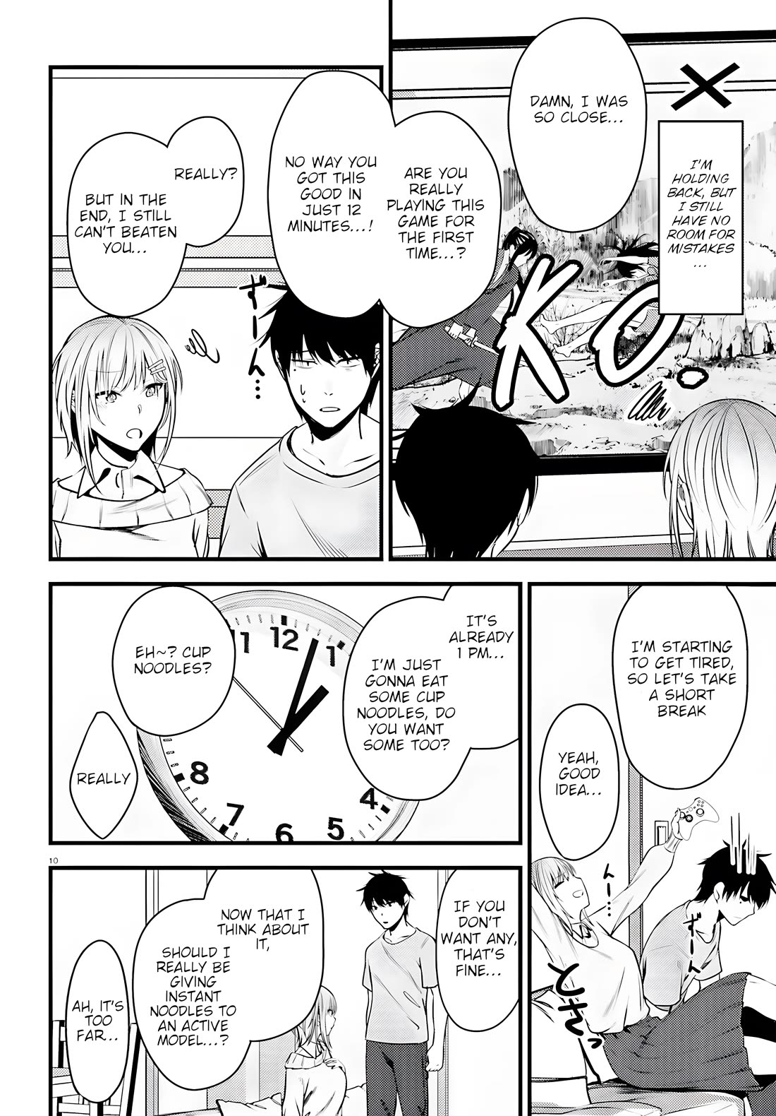 The Handsome Girl Who Stole My Girlfriend Seems to Be After Me Now Chapter 4 page 10 - Chapter 4