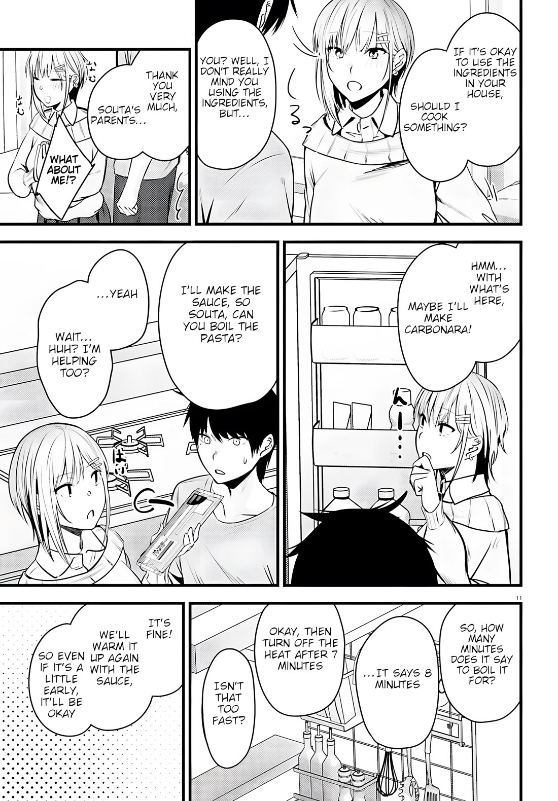 The Handsome Girl Who Stole My Girlfriend Seems to Be After Me Now Chapter 4 page 11 - Chapter 4