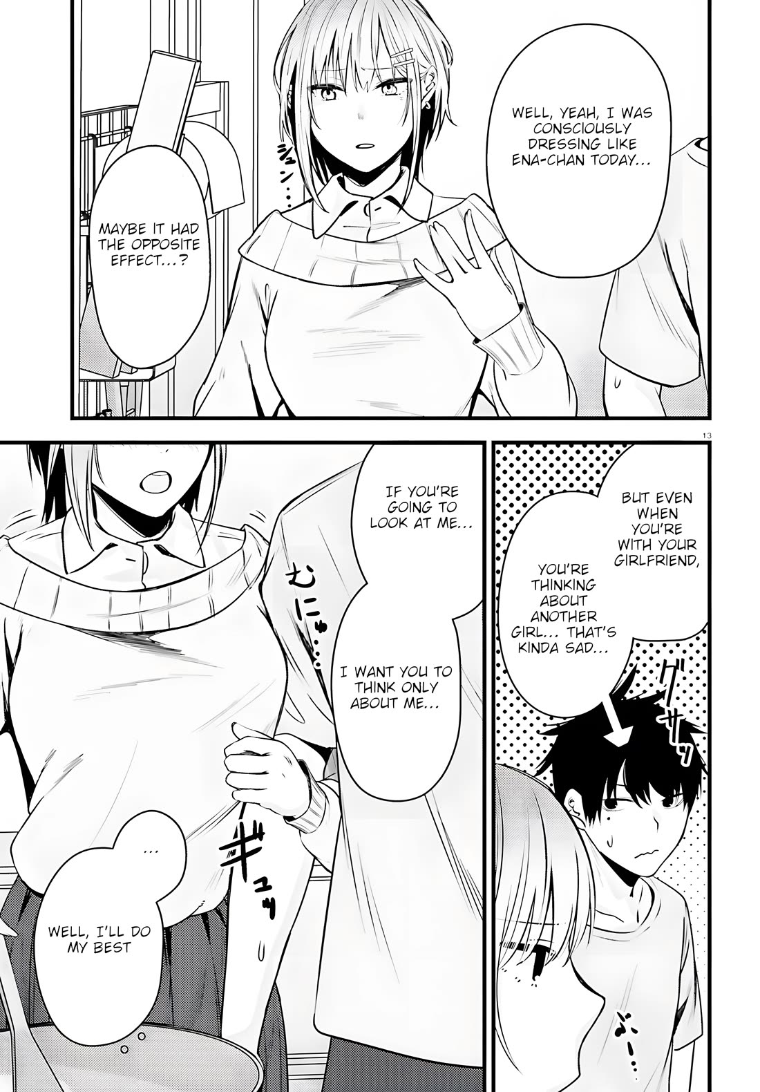 The Handsome Girl Who Stole My Girlfriend Seems to Be After Me Now Chapter 4 page 13 - Chapter 4