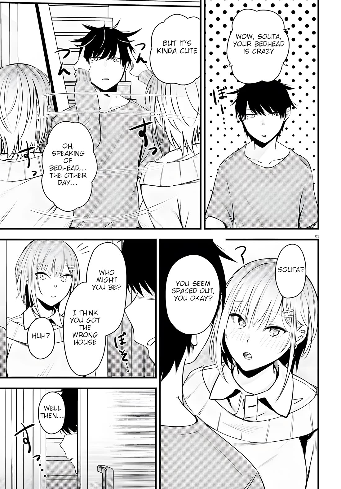The Handsome Girl Who Stole My Girlfriend Seems to Be After Me Now Chapter 4 page 3 - Chapter 4