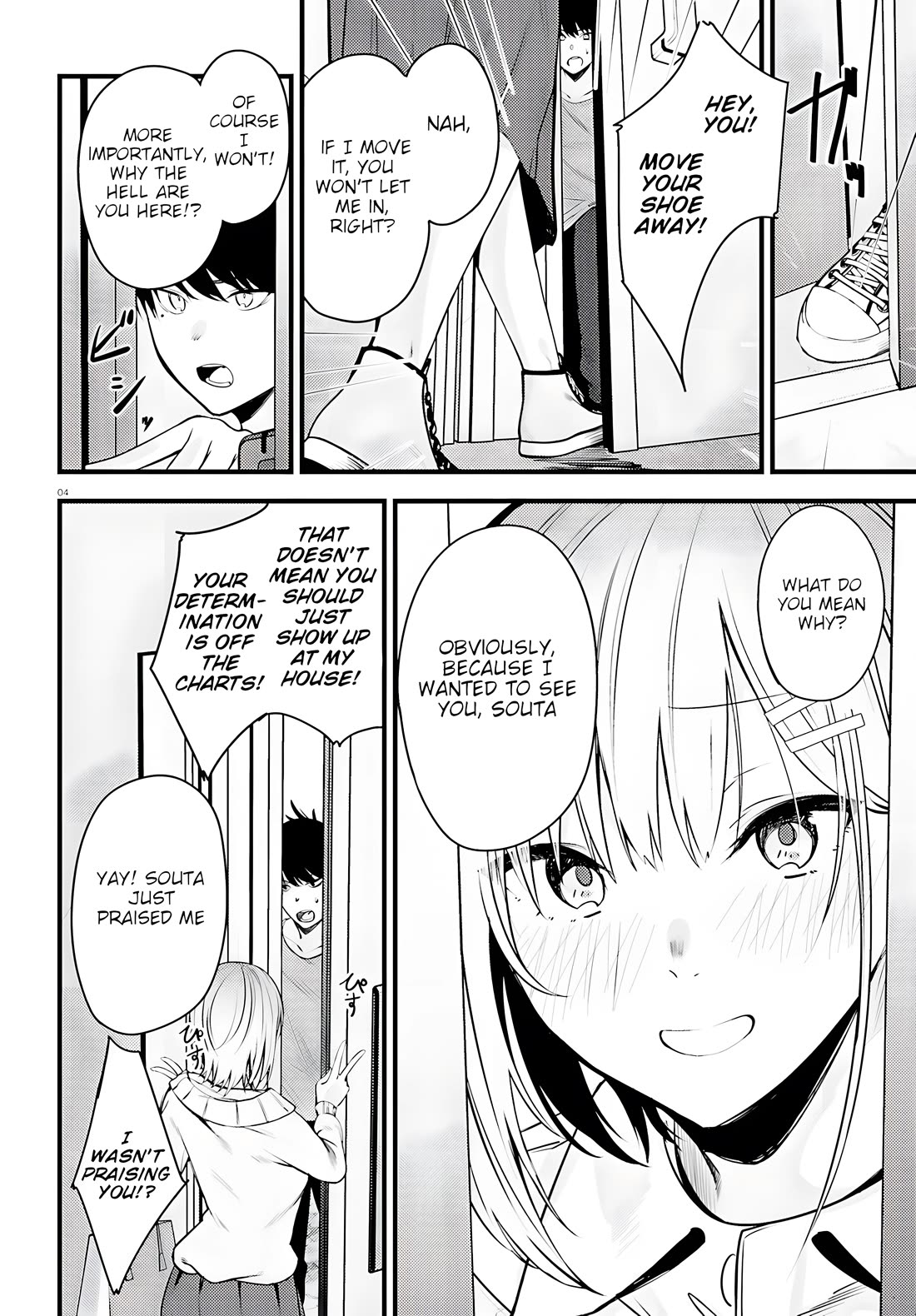The Handsome Girl Who Stole My Girlfriend Seems to Be After Me Now Chapter 4 page 4 - Chapter 4