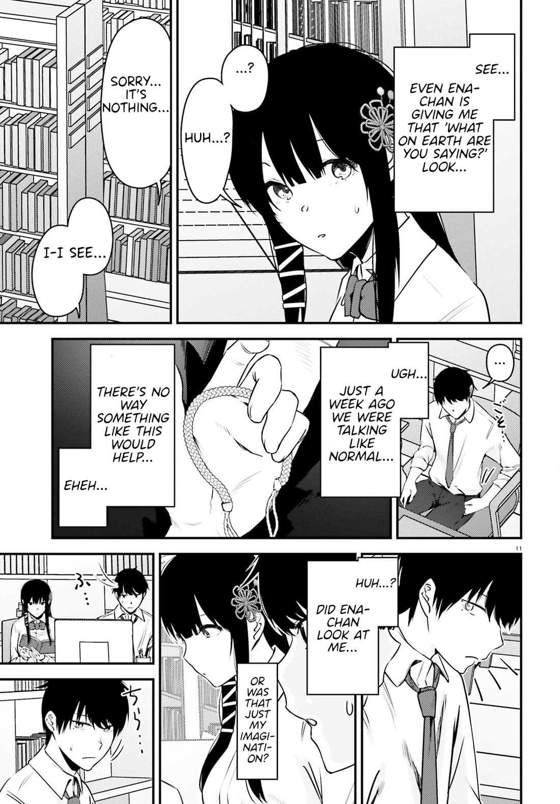 The Handsome Girl Who Stole My Girlfriend Seems to Be After Me Now Chapter 6 page 11 - Chapter 6