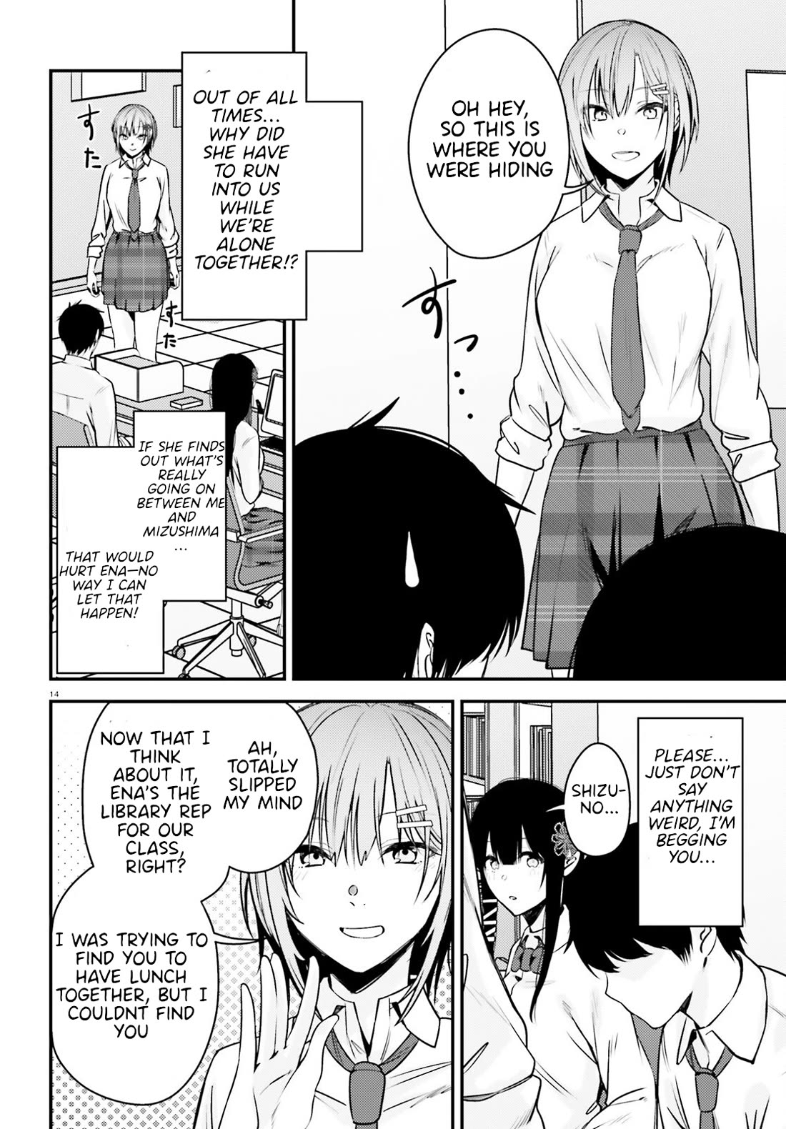 The Handsome Girl Who Stole My Girlfriend Seems to Be After Me Now Chapter 6 page 14 - Chapter 6