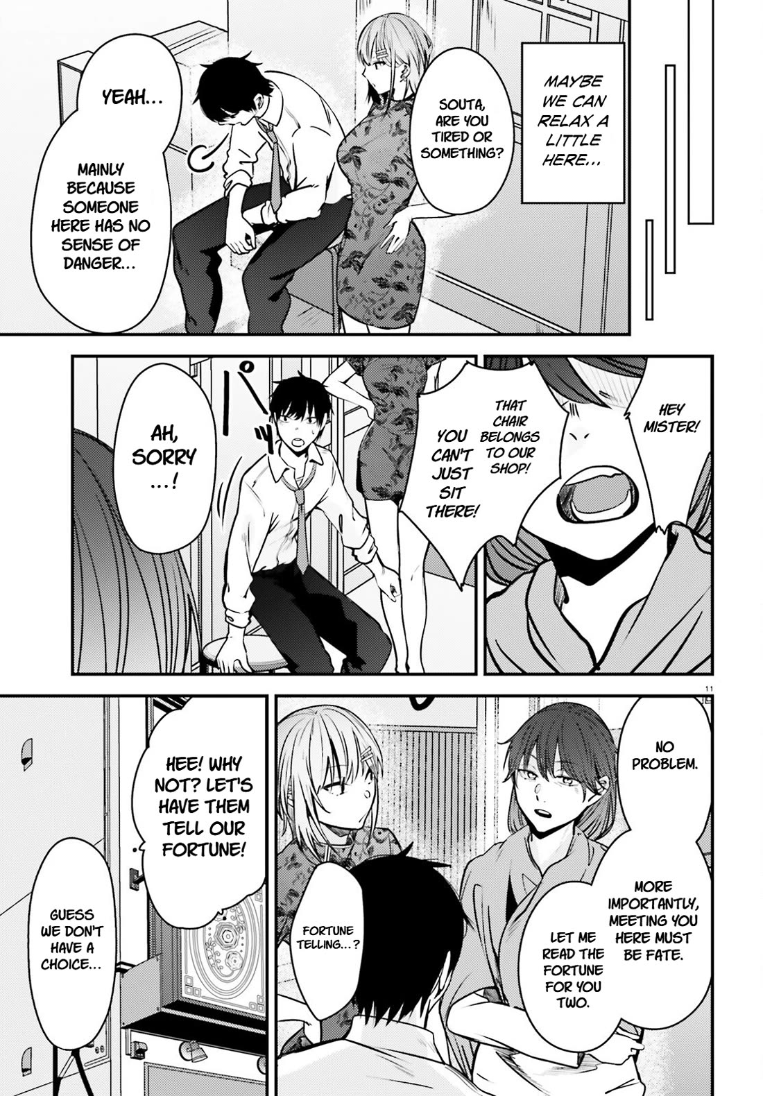 The Handsome Girl Who Stole My Girlfriend Seems to Be After Me Now Chapter 7 page 12 - Chapter 7