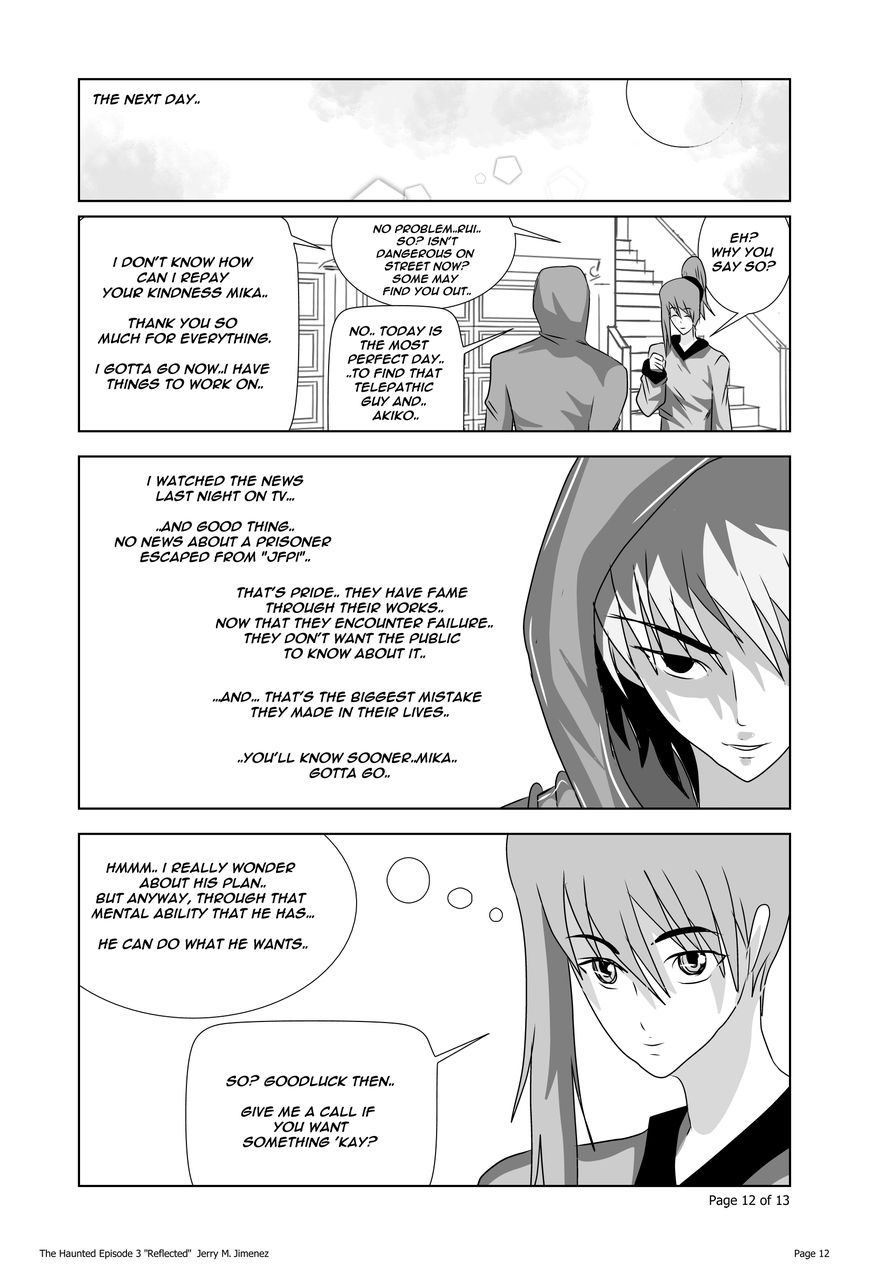 The Haunted Chapter 3 page 10 - Chapter 3 : Reflected