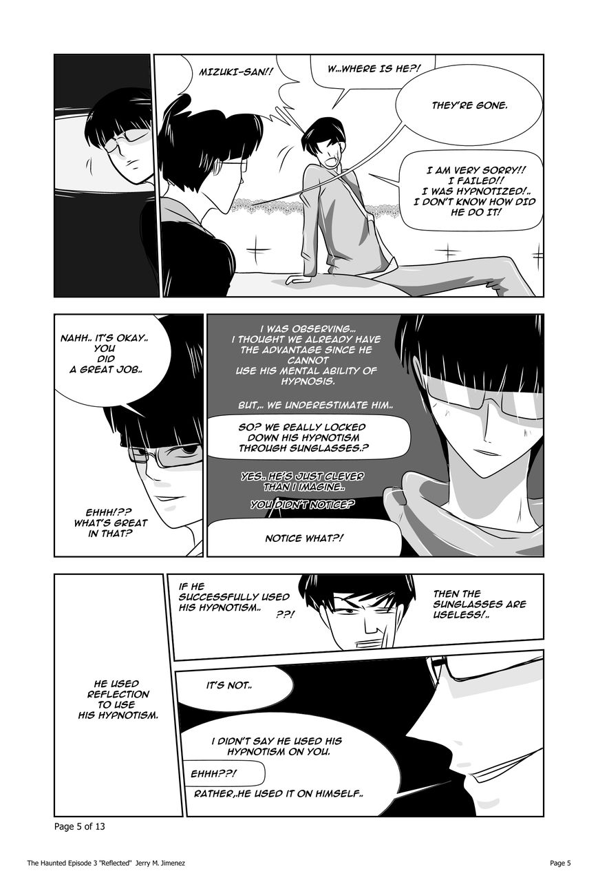 The Haunted Chapter 3 page 6 - Chapter 3 : Reflected