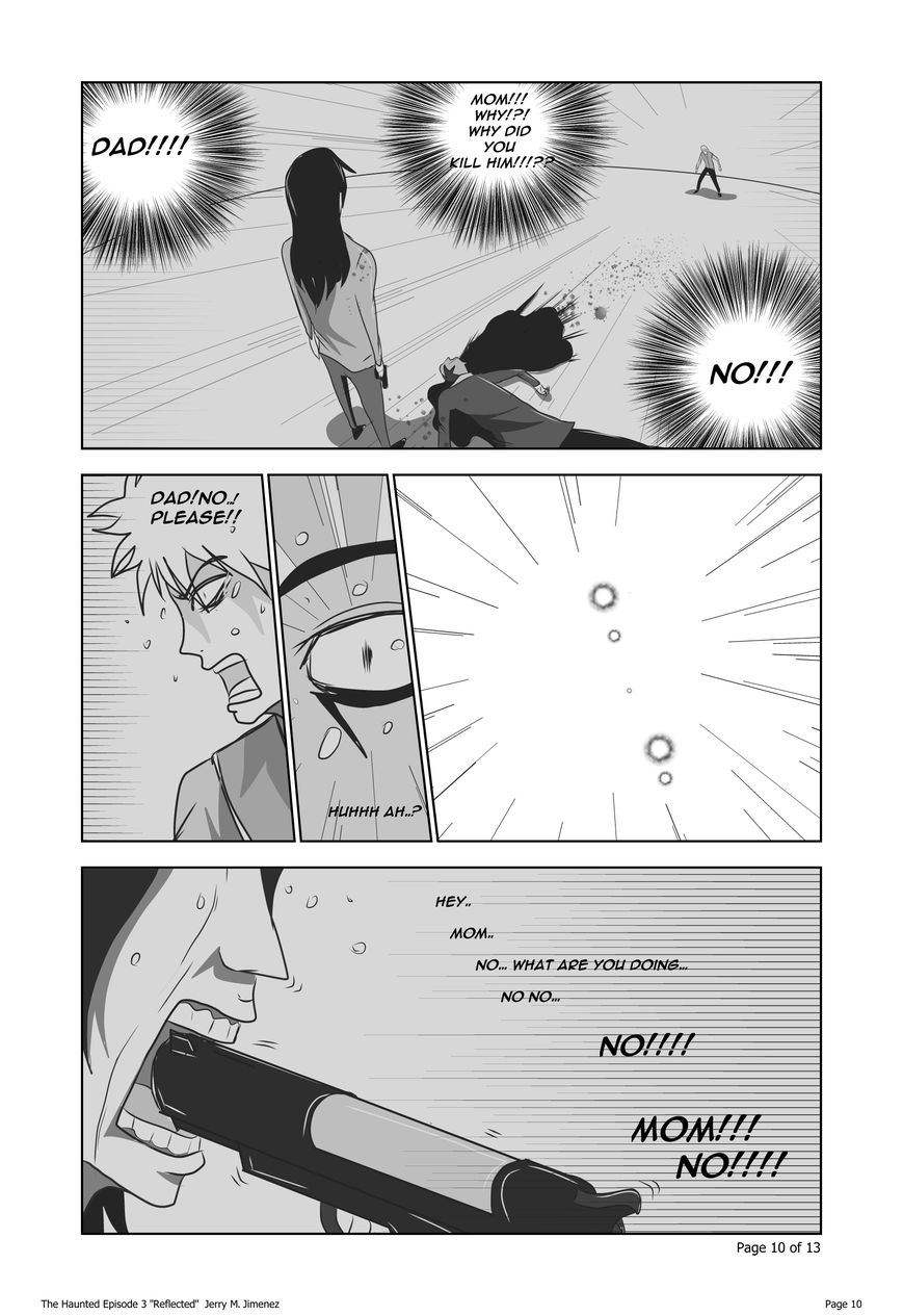 The Haunted Chapter 3 page 8 - Chapter 3 : Reflected