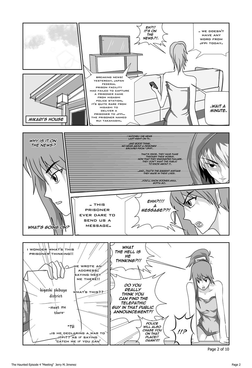 The Haunted Chapter 4 page 4 - Chapter 4 : Meeting