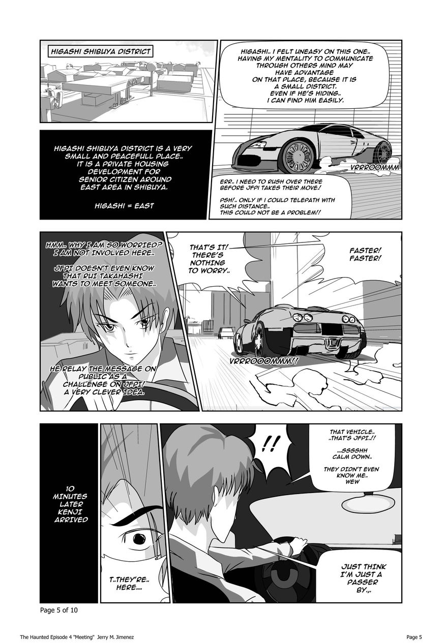 The Haunted Chapter 4 page 7 - Chapter 4 : Meeting