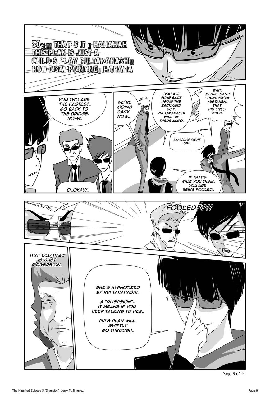 The Haunted Chapter 5 page 8 - Chapter 5 : Diversion