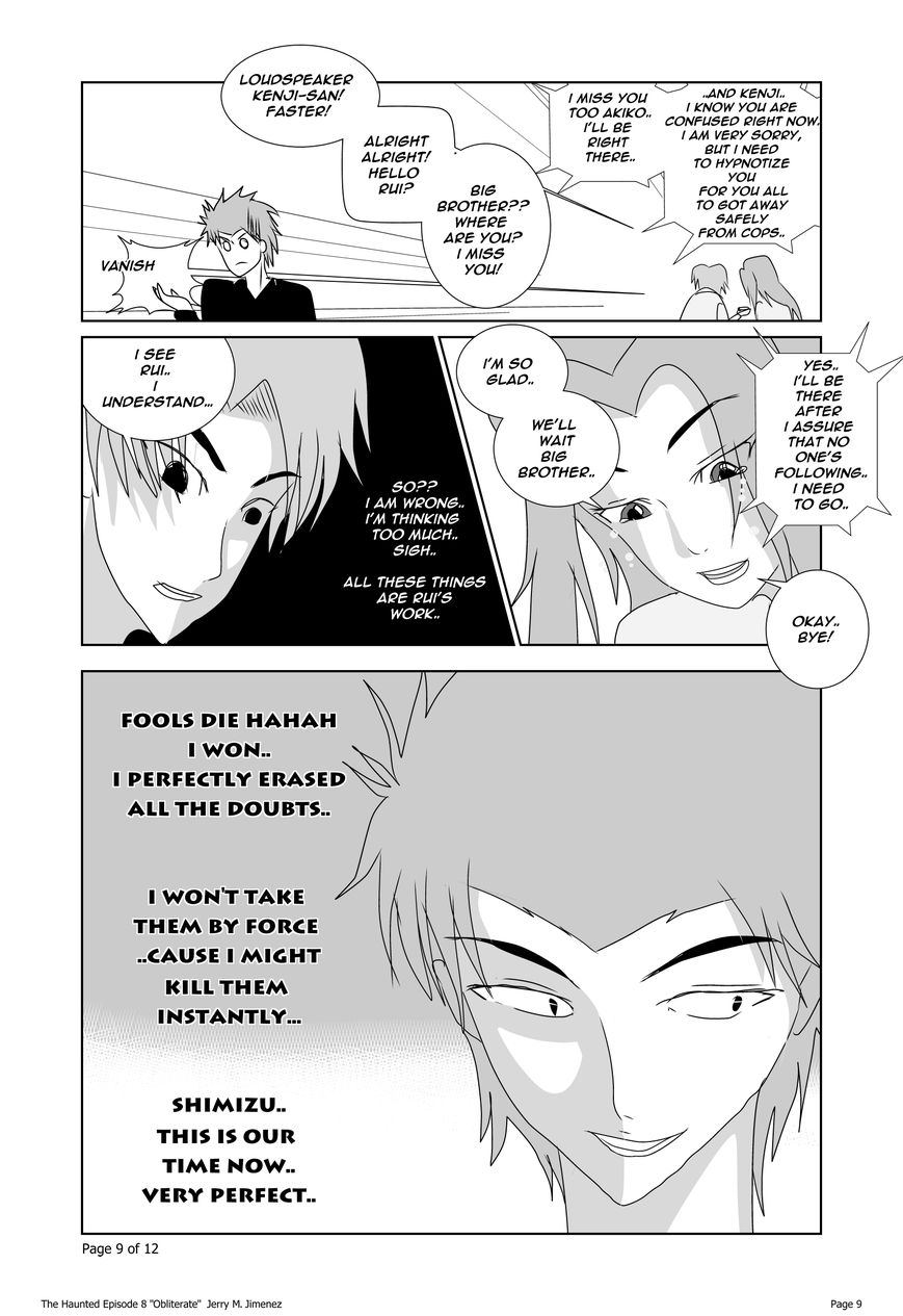 The Haunted Chapter 8 page 10 - Chapter 8 : Obliterate